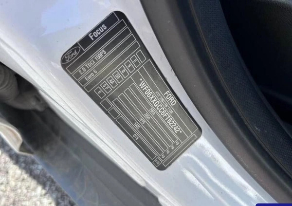 Ford Focus cena 25300 przebieg: 209133, rok produkcji 2015 z Chocianów małe 742